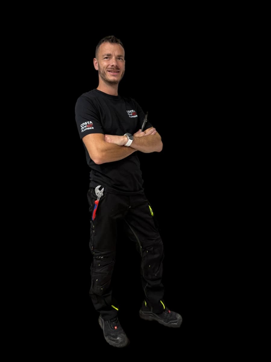 Laszlo Kiss, owner of Costa Plumber, UK-qualified plumber on the Costa del Sol