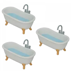 3 bathtubs costa plumber