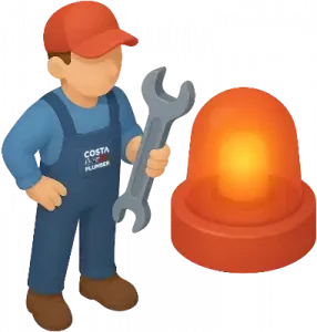 emergency costa plumber man