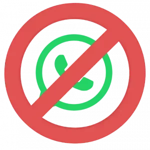 no whatsapp logo costa plumber